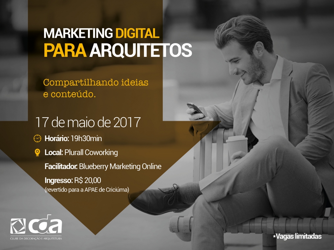 Marketing digital para arquitetos é tema de palestra